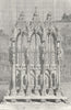 GERMANY. Tomb of St Sebald, Nuremberg 1880 old antique vintage print picture
