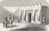 MALI. Daughter of last King Segou, Yamina 1880 old antique print picture