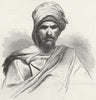 NORTH AFRICA. Red Sea. Bedouin of Sinai 1880 old antique vintage print picture