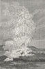 ZAMBIA. Kazembe. The Great Geyser 1880 old antique vintage print picture