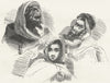 PORTRAITS. Moorish types 1880 old antique vintage print picture