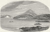 CHILE. South America. Magellan's Straits 1880 old antique print picture