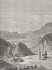 INDIA. Himalayas 1880 old antique vintage print picture