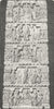 INDIA. Temples. Bas-relief from Indian Temple 1880 old antique print picture