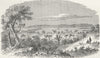 SOUTH AFRICA. Natal & Zululand. View Durban 1880 old antique print picture