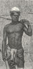 NEW CALEDONIA. Fisherman of Kanala 1880 old antique vintage print picture