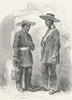 MEXICO. Serenos 1880 old antique vintage print picture