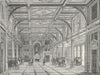 DENMARK. From Stockholm to Copenhagen. Exchange  1880 old antique print
