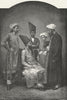 INDIA. Mumbai & Malabar Coast. Parsees of 1880 old antique print picture