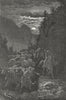 POLAND. Upper Silesia. Bulls for fight 1880 old antique vintage print picture