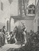 ALBANIA. Gipsy Dancer 1880 old antique vintage print picture