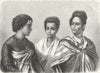MADAGASCAR. Hovahs 1880 old antique vintage print picture