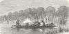 MEXICO. Going to market 1880 old antique vintage print picture