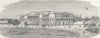 INDIA. Mumbai & Malabar Coast. Town Hall  1880 old antique print picture