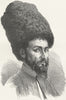 FRANCE. Lazestan. Temkali, Circassian 1880 old antique vintage print picture