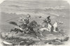 IRAN. Kurdish Bandits 1880 old antique vintage print picture