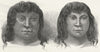 BRAZIL. Trombetas. Zummate Indians 1880 old antique vintage print picture