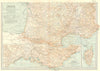 FRANCE SOUTH.Shows key battles/dates Napoleonic/Revolutionary wars 1903 map
