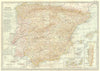 IBERIA. Spain, Portugal; Azores, Canary, Balearic; Madeira; Gibraltar 1903 map