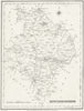 HUNTS. Huntingdonshire. Lewis 1831 old antique vintage map plan chart