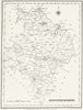 HUNTS. Huntingdonshire. Lewis 1831 old antique vintage map plan chart