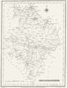 HUNTS. Huntingdonshire. Lewis 1831 old antique vintage map plan chart