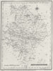 HUNTS. Huntingdonshire. Lewis 1831 old antique vintage map plan chart