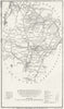 HUNTS. Huntingdon. Capper. Uncommon 1808 old antique vintage map plan chart