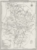 HUNTS. Huntingdonshire. Dugdale Cole Roper c1840 old antique map plan chart