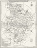 HUNTS. Huntingdonshire. Dugdale Cole Roper c1840 old antique map plan chart