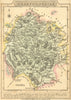 HEREFORD. Herefordshire. Wallis 1810 old antique vintage map plan chart