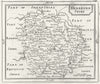 HEREFORD. Herefordshire. Grose Seller 1795 old antique vintage map plan chart