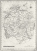 HEREFORD. Herefordshire. Lewis 1831 old antique vintage map plan chart