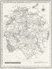 HEREFORD. Herefordshire. Lewis 1831 old antique vintage map plan chart