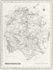 HEREFORD. Herefordshire. Lewis c1841 old antique vintage map plan chart