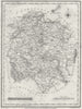 HEREFORD. Herefordshire. Lewis 1831 old antique vintage map plan chart