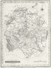 HEREFORD. Herefordshire. Lewis 1831 old antique vintage map plan chart