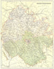 HEREFORD. Herefordshire. Brabner Weller 1895 old antique map plan chart