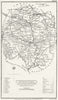HEREFORD. Capper. Uncommon 1808 old antique vintage map plan chart