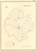 HEREFORD. Creighton Walker 1835 old antique vintage map plan chart