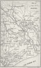 NETHERLANDS. Plan Holland. Coghlan. Route map 1837 old antique chart
