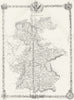 GERMANY. Rapkin 1850 old antique vintage map plan chart