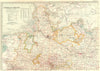 GERMANY. German Empire, North 1903 old antique vintage map plan chart