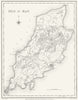 IOM. Isle of Man. Lewis 1831 old antique vintage map plan chart