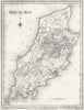 IOM. Isle of Man. Lewis 1831 old antique vintage map plan chart