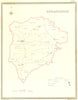 RUTLAND. Rutlandshire. Creighton Walker 1835 old antique map plan chart
