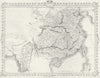 CHINA. & Burma. . Rapkin 1860 old antique vintage map plan chart