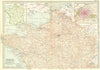 FRANCE. North; inset Paris, Provinces pre-1789 1903 old antique map plan chart