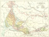 SCOTLAND. Dumbarton. Dumbartonshire. Philip 1891 old antique map plan chart