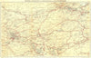SCOTLAND. Lanarkshire, Linlithgowshire. Groome 1884 old antique map plan chart